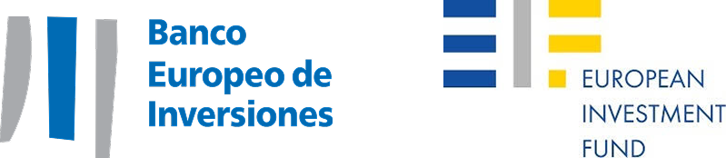 BEI + Europea Investment Fund logos en